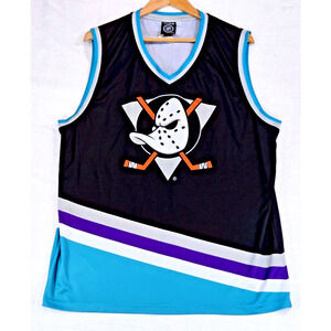 Anaheim Ducks NHL Alternate Hockey Tank Jersey 25th Anniversary Mighty Ducks XXL